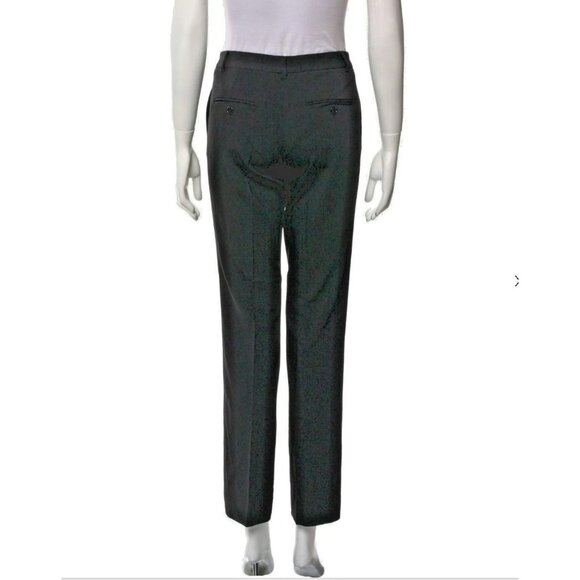Dolce & Gabbana Pants M Black Straight Leg Mid-Rise - Picture 5 of 5